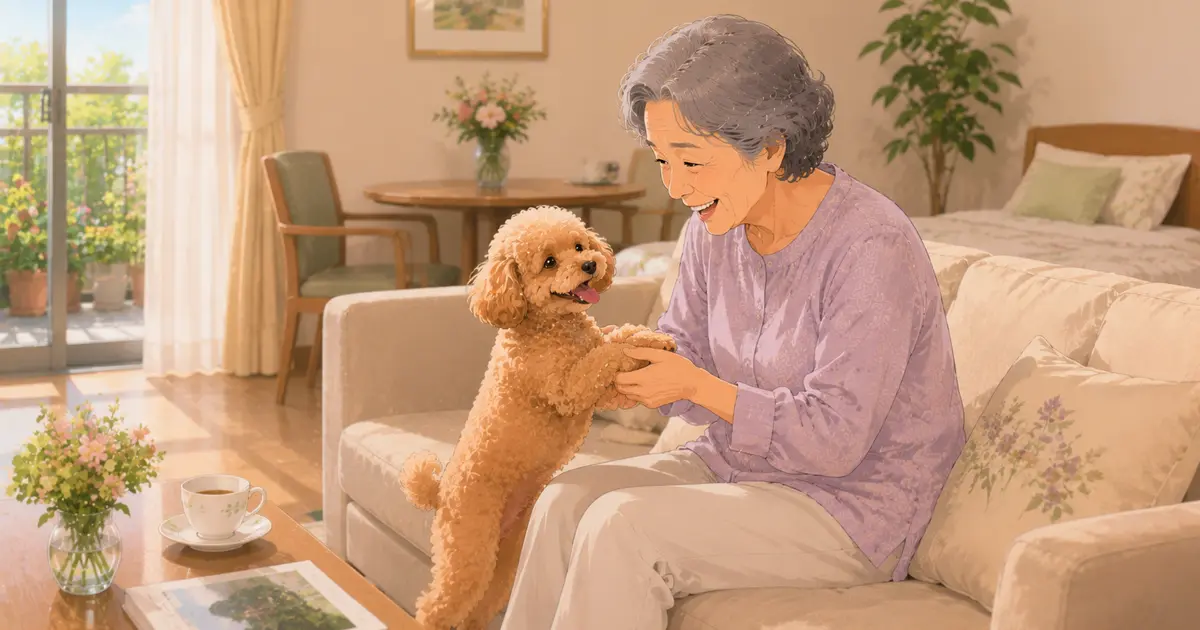 愛犬・愛猫とずっと一緒。ペットと暮らせる高齢者施設・サ高住の探し方と注意点