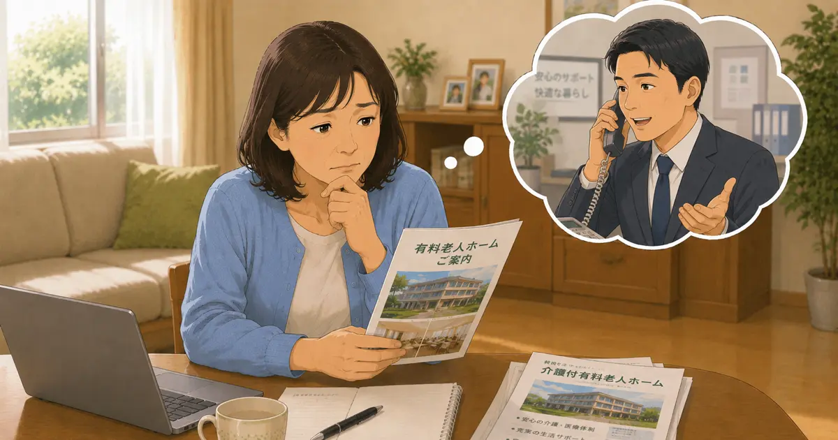 【しつこい営業電話は来る？】資料請求の後に心配なシニアの不安をすっきり解消する